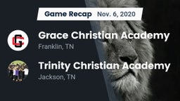 Recap: Grace Christian Academy vs. Trinity Christian Academy  2020