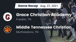 Recap: Grace Christian Academy vs. Middle Tennessee Christian 2021
