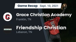 Recap: Grace Christian Academy vs. Friendship Christian  2021