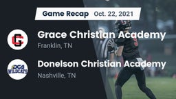 Recap: Grace Christian Academy vs. Donelson Christian Academy  2021