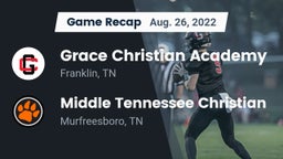 Recap: Grace Christian Academy vs. Middle Tennessee Christian 2022