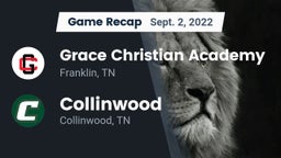 Recap: Grace Christian Academy vs. Collinwood  2022