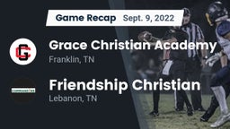 Recap: Grace Christian Academy vs. Friendship Christian  2022