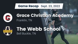 Recap: Grace Christian Academy vs. The Webb School 2022