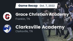 Recap: Grace Christian Academy vs. Clarksville Academy 2022