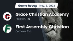 Recap: Grace Christian Academy vs. First Assembly Christian  2023