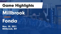 Millbrook  vs Fonda Game Highlights - Nov. 20, 2021
