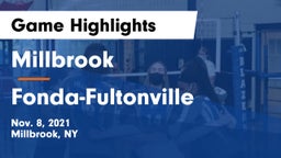 Millbrook  vs Fonda-Fultonville  Game Highlights - Nov. 8, 2021