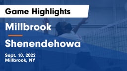 Millbrook  vs Shenendehowa  Game Highlights - Sept. 10, 2022