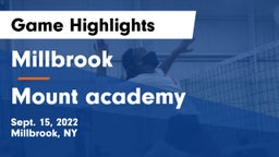 Millbrook  vs Mount academy Game Highlights - Sept. 15, 2022