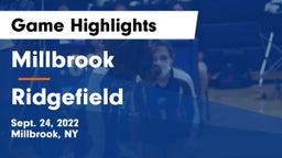 Millbrook  vs Ridgefield  Game Highlights - Sept. 24, 2022