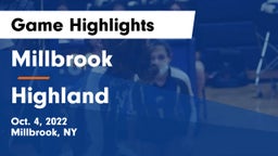 Millbrook  vs Highland  Game Highlights - Oct. 4, 2022
