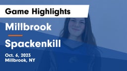 Millbrook  vs Spackenkill Game Highlights - Oct. 6, 2023