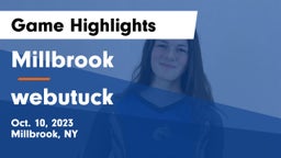 Millbrook  vs webutuck Game Highlights - Oct. 10, 2023
