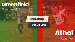Matchup: Greenfield High vs. Athol  2016