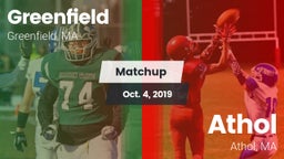 Matchup: Greenfield High vs. Athol  2019