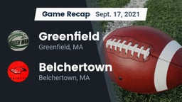 Recap: Greenfield  vs. Belchertown  2021