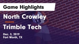 North Crowley  vs Trimble Tech  Game Highlights - Dec. 3, 2019