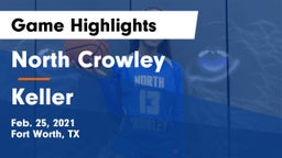 North Crowley  vs Keller  Game Highlights - Feb. 25, 2021