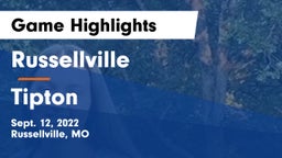 Russellville  vs Tipton  Game Highlights - Sept. 12, 2022