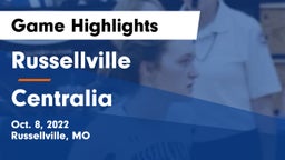 Russellville  vs Centralia  Game Highlights - Oct. 8, 2022