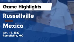 Russellville  vs Mexico  Game Highlights - Oct. 15, 2022