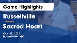 Russellville  vs Sacred Heart  Game Highlights - Oct. 18, 2023