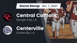 Recap: Central Catholic  vs. Centerville  2021