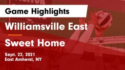Williamsville East  vs Sweet Home  Game Highlights - Sept. 22, 2021