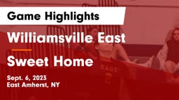 Williamsville East  vs Sweet Home  Game Highlights - Sept. 6, 2023