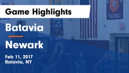 Batavia  vs Newark Game Highlights - Feb 11, 2017