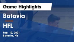 Batavia vs HFL Game Highlights - Feb. 12, 2021