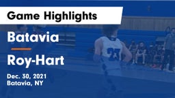 Batavia vs Roy-Hart Game Highlights - Dec. 30, 2021