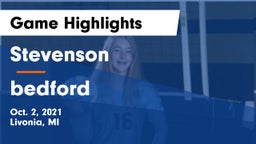 Stevenson  vs bedford Game Highlights - Oct. 2, 2021