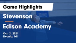 Stevenson  vs  Edison Academy  Game Highlights - Oct. 2, 2021