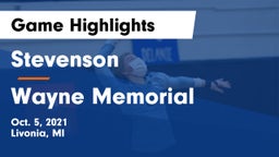 Stevenson  vs Wayne Memorial  Game Highlights - Oct. 5, 2021