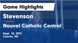 Stevenson  vs Nouvel Catholic Central  Game Highlights - Sept. 10, 2022