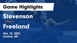 Stevenson  vs Freeland  Game Highlights - Oct. 15, 2022
