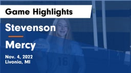 Stevenson  vs Mercy   Game Highlights - Nov. 4, 2022