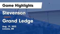 Stevenson  vs Grand Ledge  Game Highlights - Aug. 19, 2023