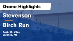 Stevenson  vs Birch Run  Game Highlights - Aug. 26, 2023
