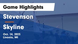 Stevenson  vs Skyline  Game Highlights - Oct. 14, 2023