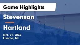 Stevenson  vs Hartland  Game Highlights - Oct. 21, 2023