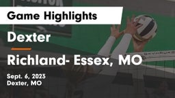 Dexter  vs Richland- Essex, MO Game Highlights - Sept. 6, 2023