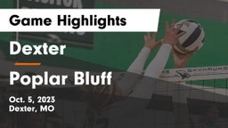 Dexter  vs Poplar Bluff  Game Highlights - Oct. 5, 2023