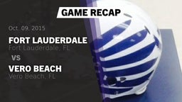 Recap: Fort Lauderdale  vs. Vero Beach  2015