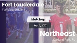 Matchup: Fort Lauderdale vs. Northeast  2017