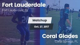 Matchup: Fort Lauderdale vs. Coral Glades  2017