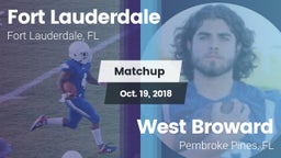 Matchup: Fort Lauderdale vs. West Broward  2018