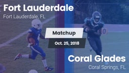 Matchup: Fort Lauderdale vs. Coral Glades  2018